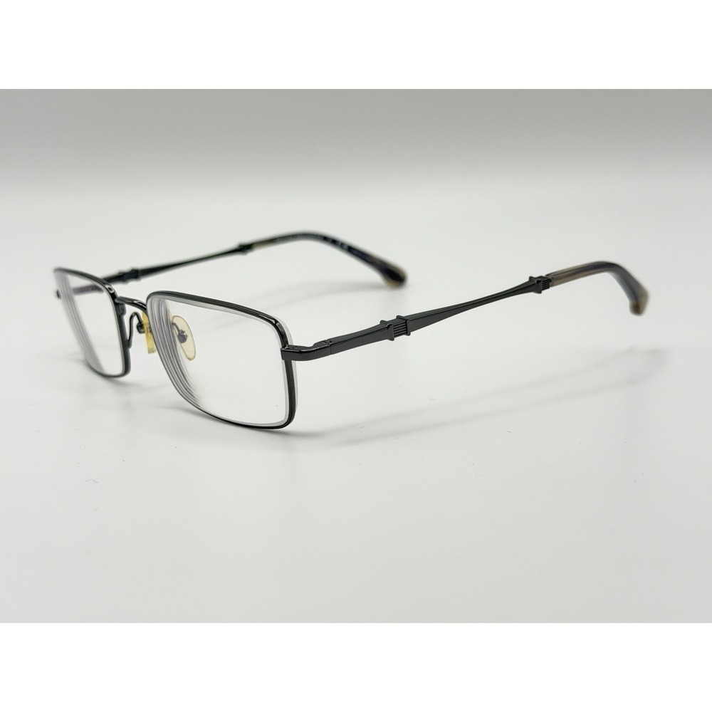 Brooks Brothers BB 465 1150 Gunmetal Rectangular Eyeglasses‎ Frames 53-18-140